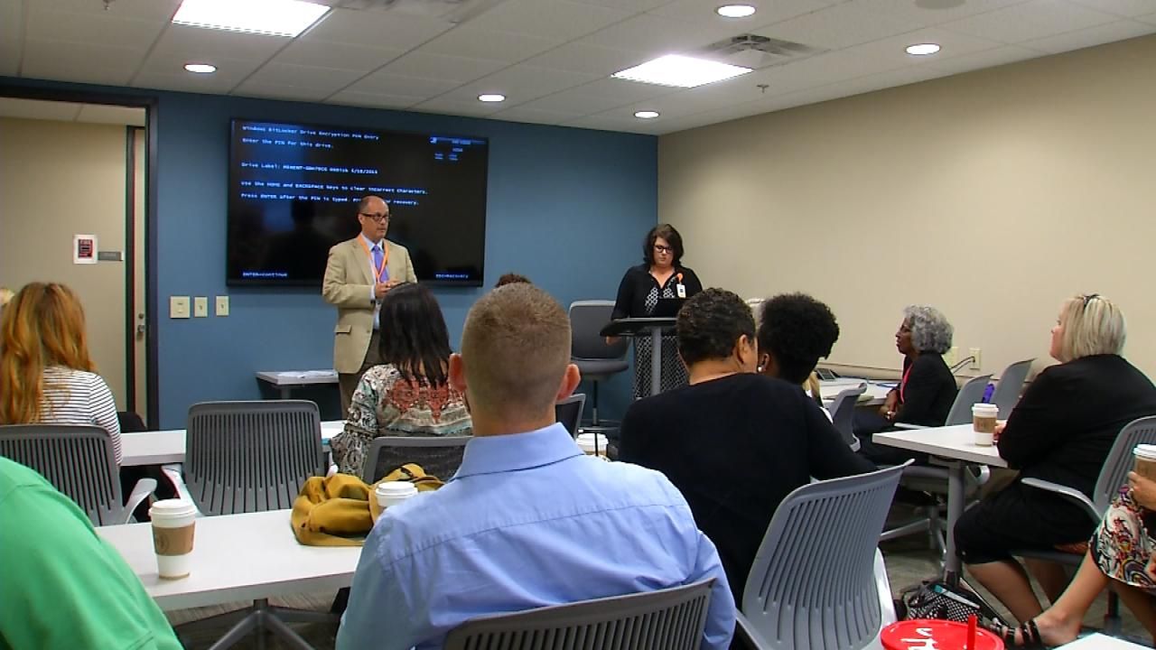 Tulsa Teachers Visit Local Businesses To Gain Insight