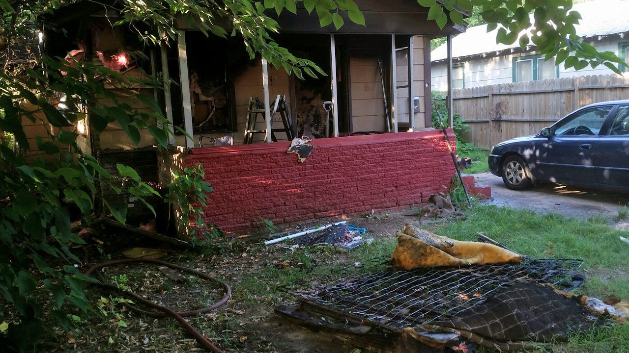 Oil Lamp May Have Sparked Tulsa House Fire