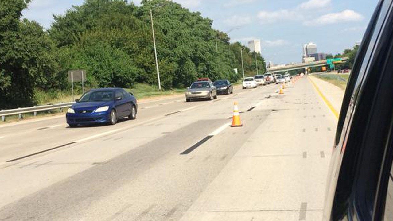 Damaged Pavement Closes Two Lanes Of Highway 412 Near Downtown