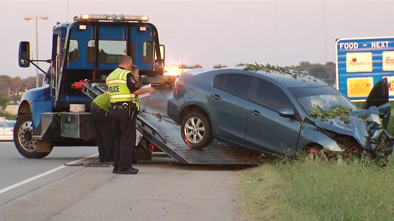 Crash On BA Expressway Sends Woman, Child To Hospital