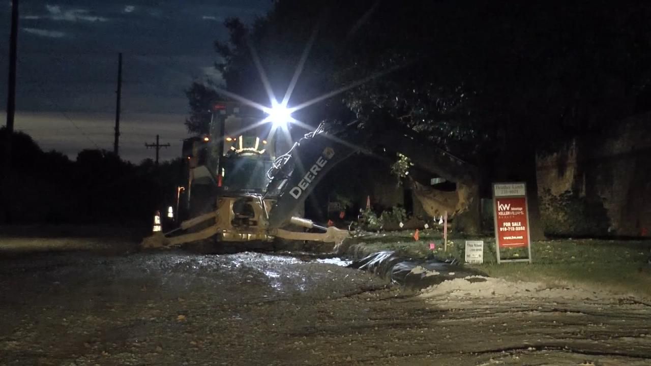 Breaks Leave 100+ Tulsa Customers Without Water