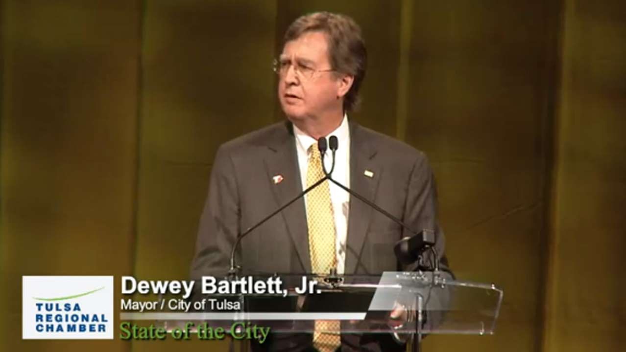 Mayor Dewey Bartlett Addresses State Of The City