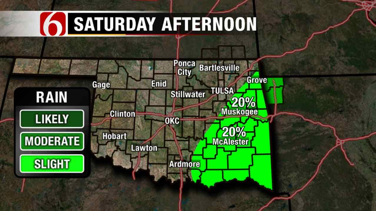 Heavy Rains Leave Flooding In Northeast Oklahoma