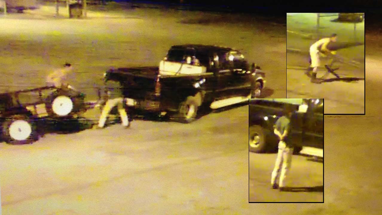 Two Men Sought In Claremore Trailer Theft