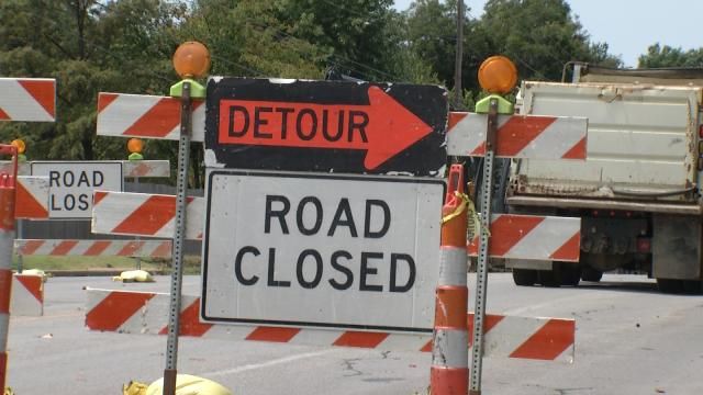 Water Main Break Closes 41st Street In Tulsa