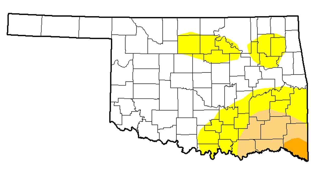 Despite Recent Rain, Drought Conditions Are Returning To SE Oklahoma