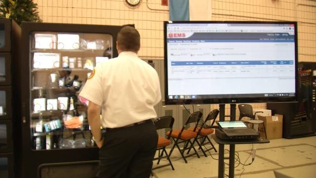 Vending Machines To Help Tulsa Fire Save Money On Medical Supplies