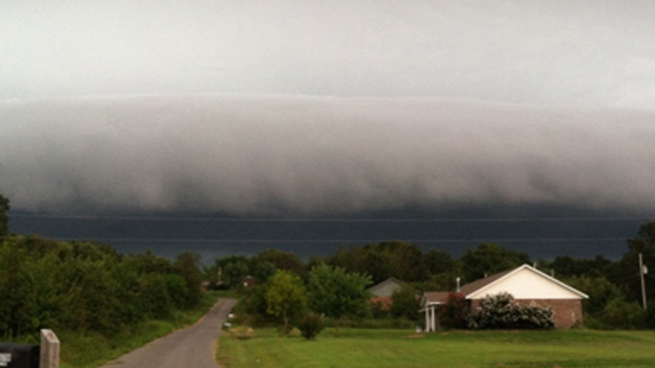 Heavy Rains Moving Across Northeast Oklahoma