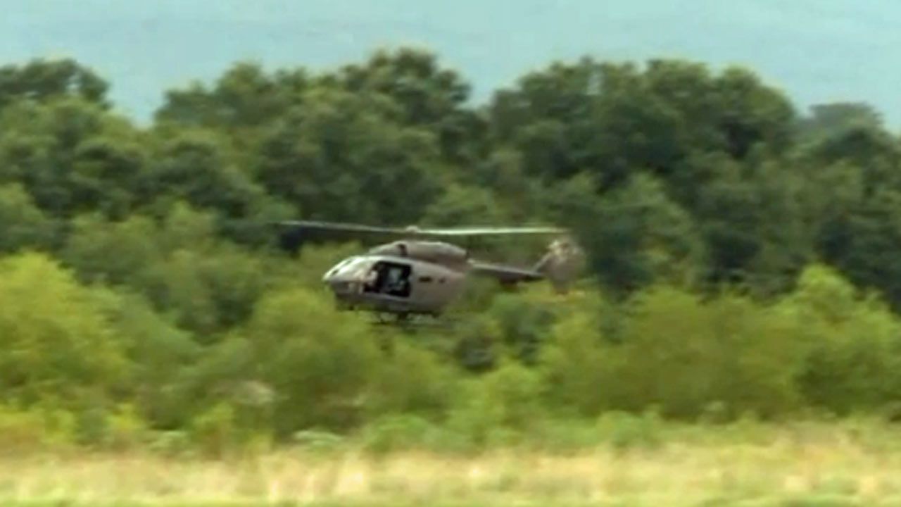 Drug Agents Look For Oklahoma Marijuana Plants From Above