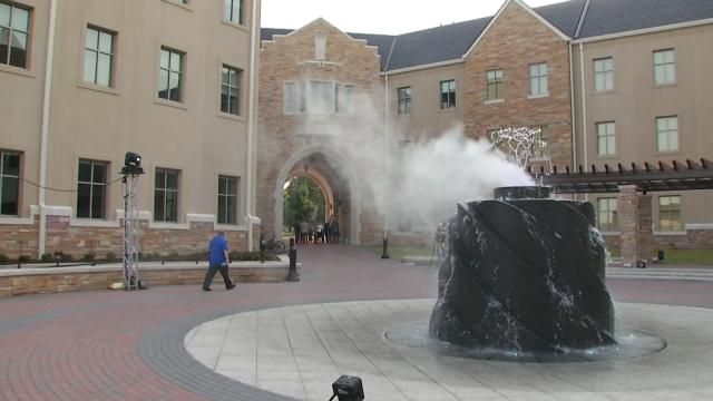 TU Celebrates New Dorm, High Enrollment