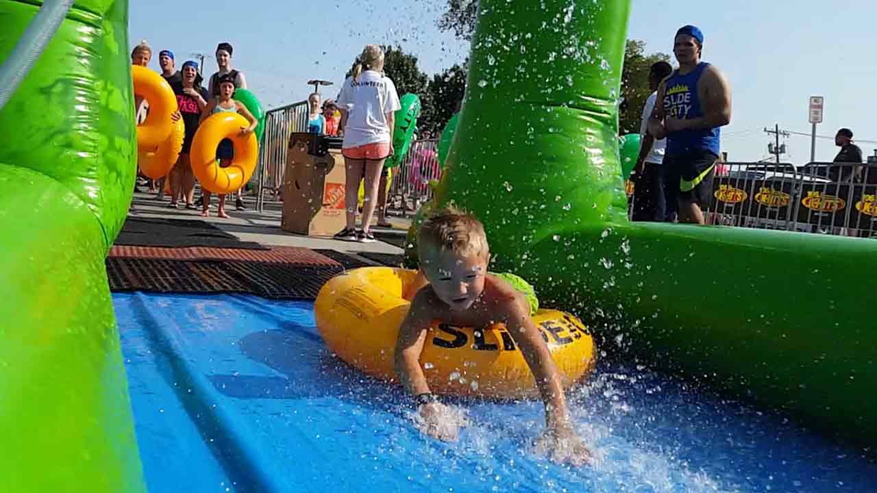 'Slide The City' Takes Over Downtown Tulsa