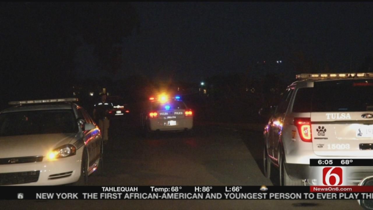 Tulsa Police Search For Man Who Shot At Security Guard