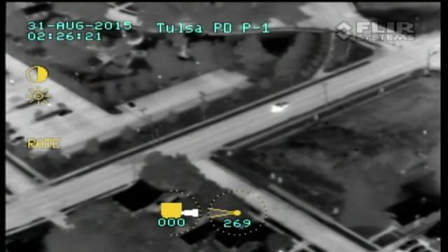 Tulsa Police Release Helicopter Video Of Chase