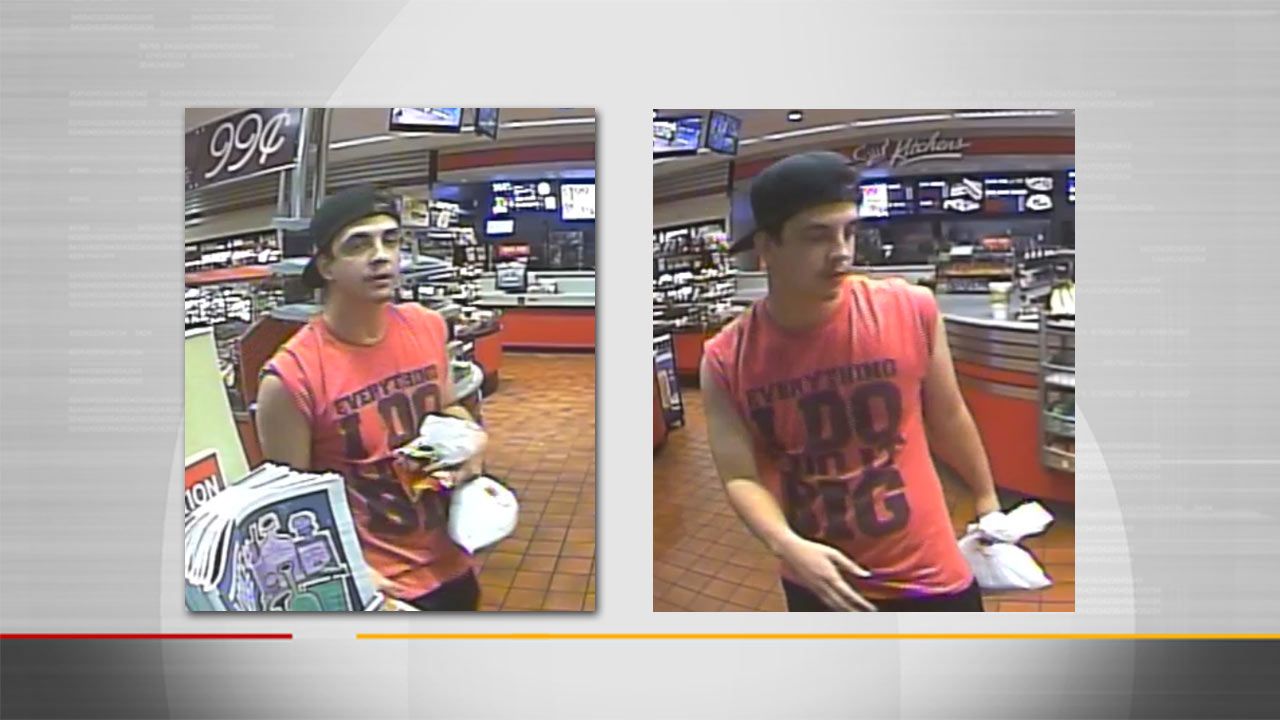 Police Seek To Identify Man Who Threatened Tulsa Store Clerk