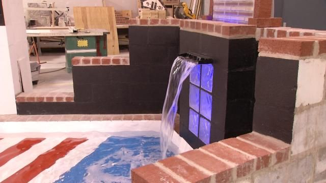 Tulsa Tech Students Build 9/11 Tribute Wall