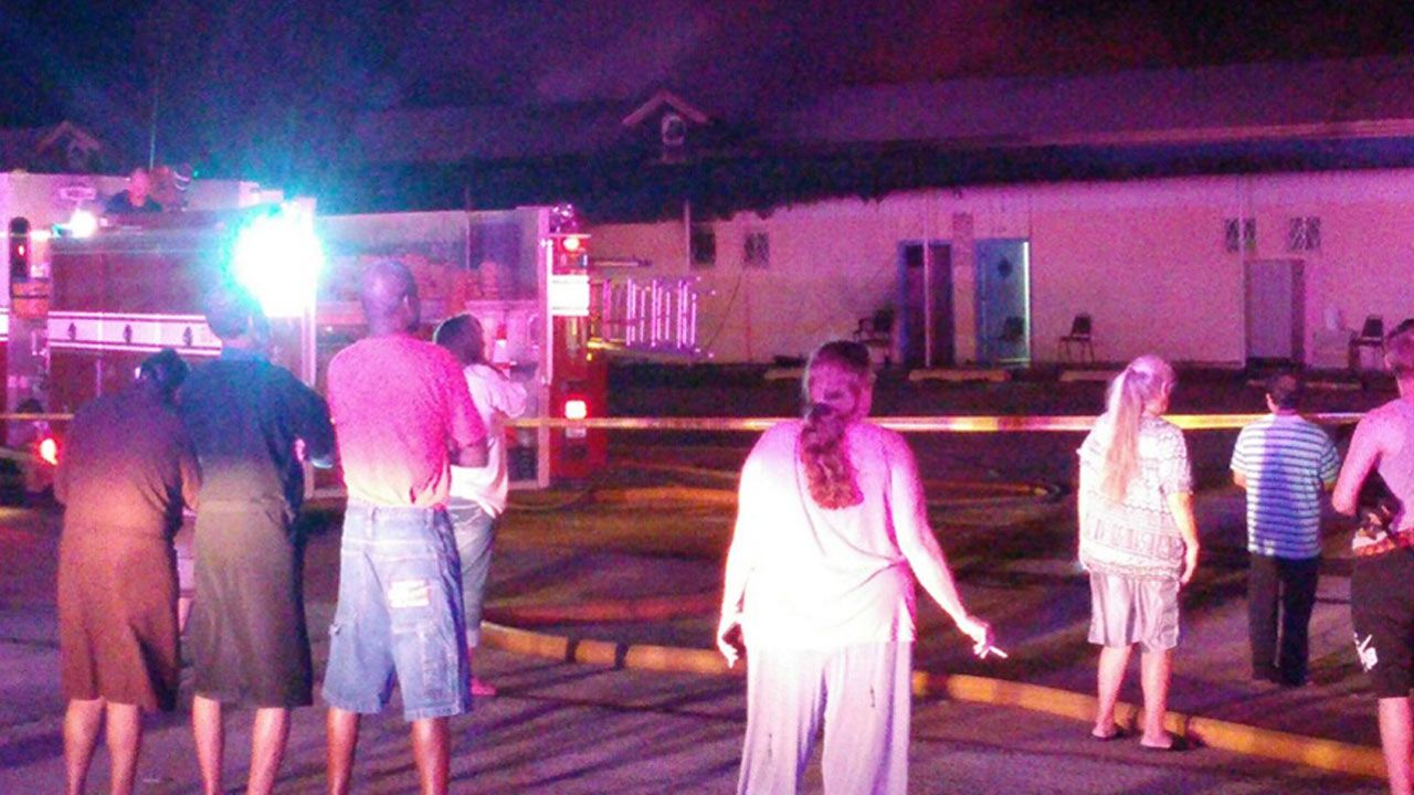 Fire Damages Okmulgee Motel