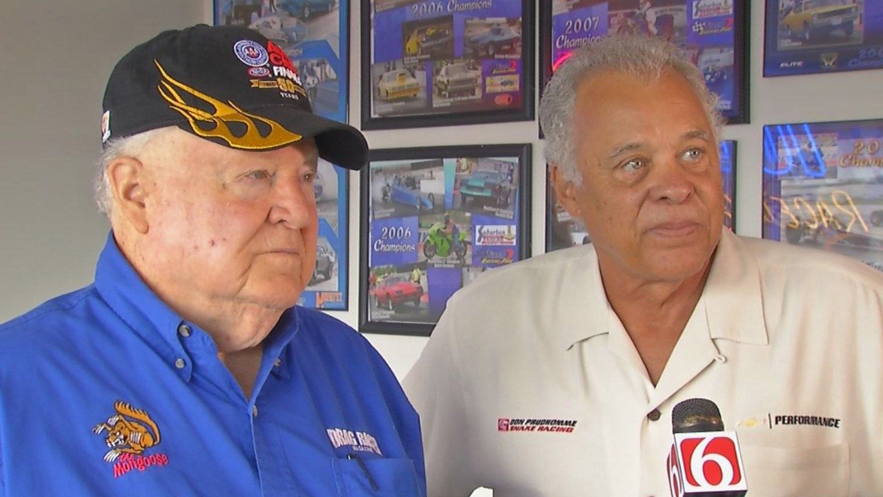 Drag Racing Legends 'Snake' And 'Mongoose' Visit Tulsa