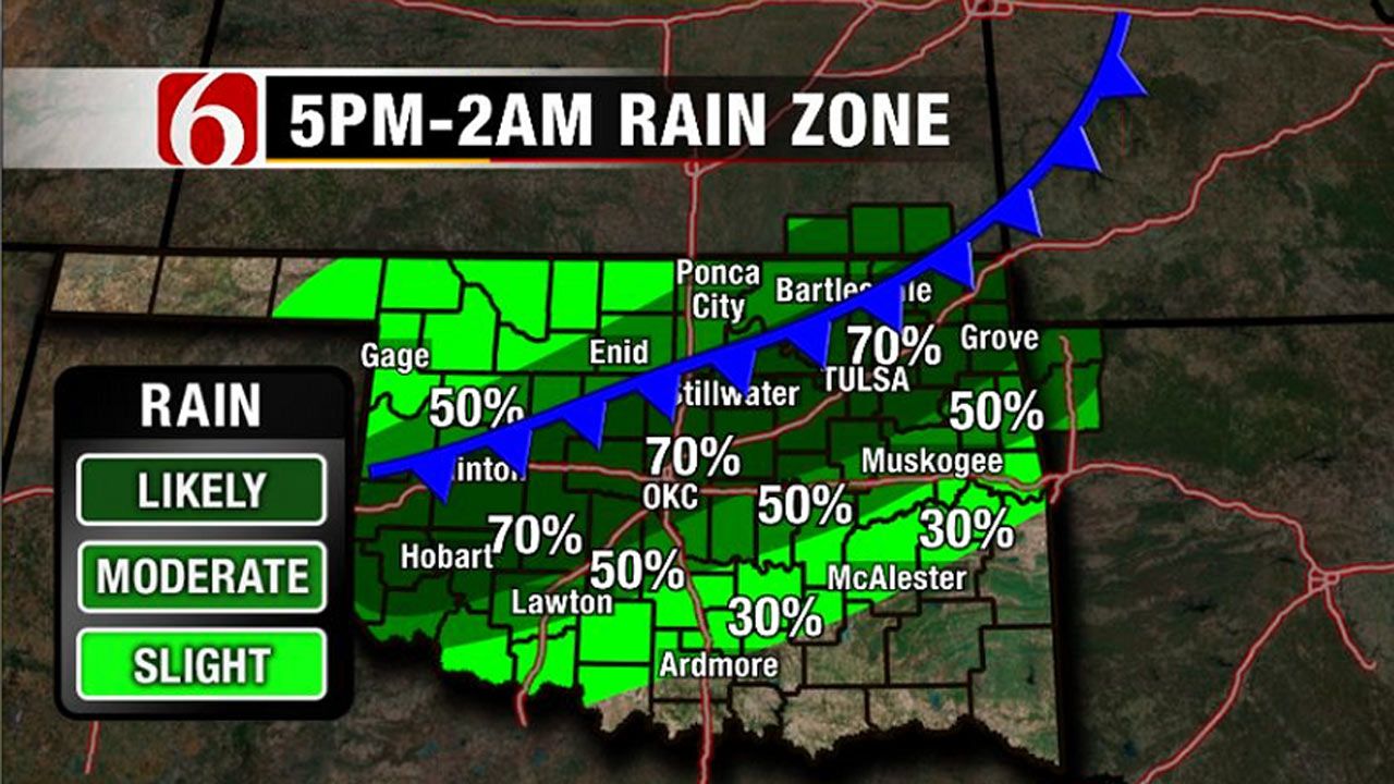 Severe Weather Possible In Oklahoma