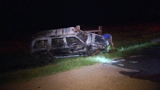 Father, Son Pull Woman From Burning SUV After Tulsa Crash