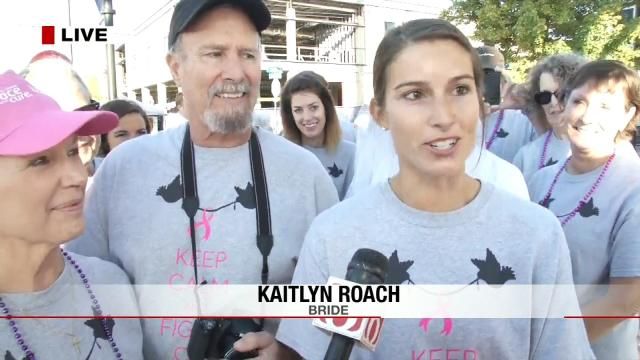 Daughter On Wedding Day Honors Mom At Tulsa's Race For The Cure
