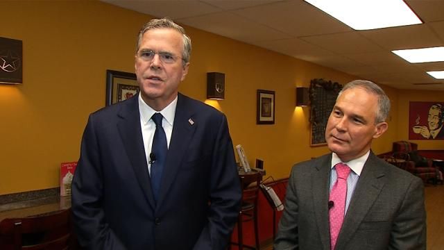 Oklahoma AG Scott Pruitt Takes Role In Jeb Bush Presidential Campaign