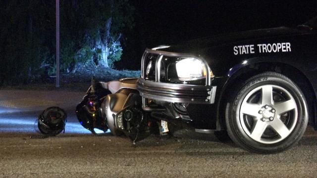Motorcyclist Crashes In Tulsa Pursuit