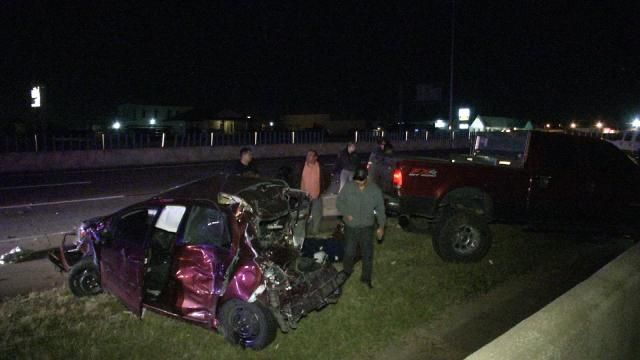 Two Hospitalized In Tulsa Crash Blamed On Tailgating
