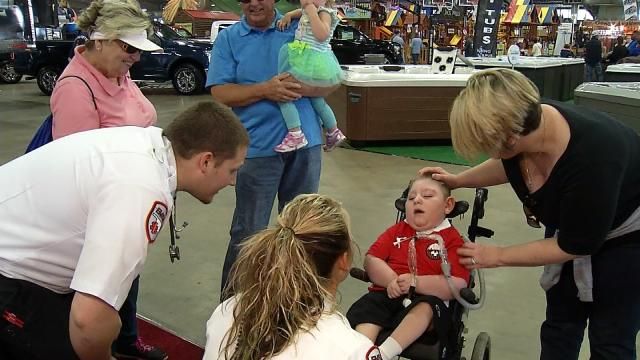 Tulsa 4-Year-Old With Rare Condition Spends Rare Day At The Fair