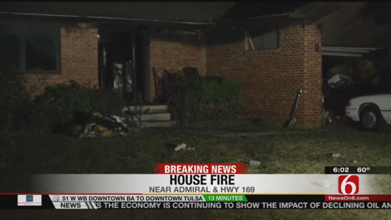 Cat Wakes Tulsa Family When Home Catches Fire