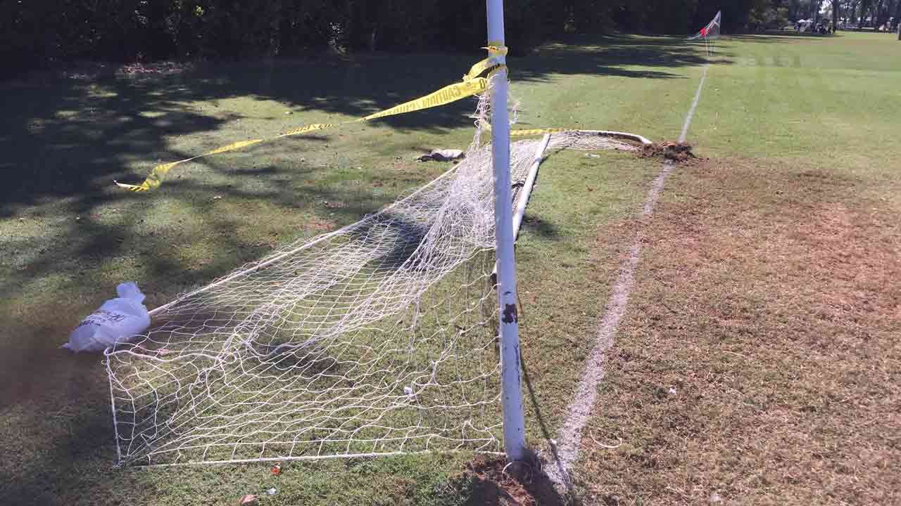 Vandals Drive Onto Tulsa Soccer Fields, Games Canceled