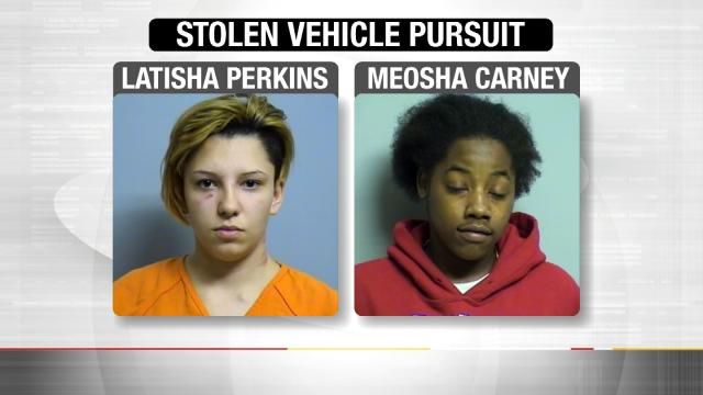 Tulsa Women Lead Police On High-Speed Chase