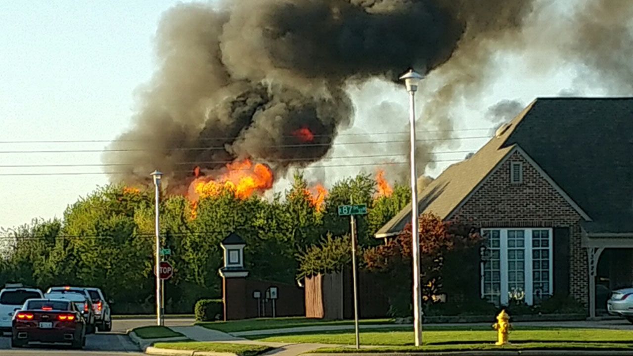 Abandoned Barn Catches Fire Near Owasso