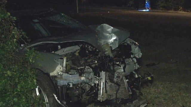 Teen Driver Hits Tulsa Power Pole