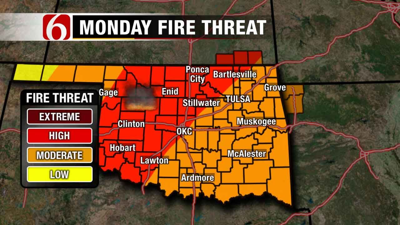 High Fire Danger Continues In Oklahoma