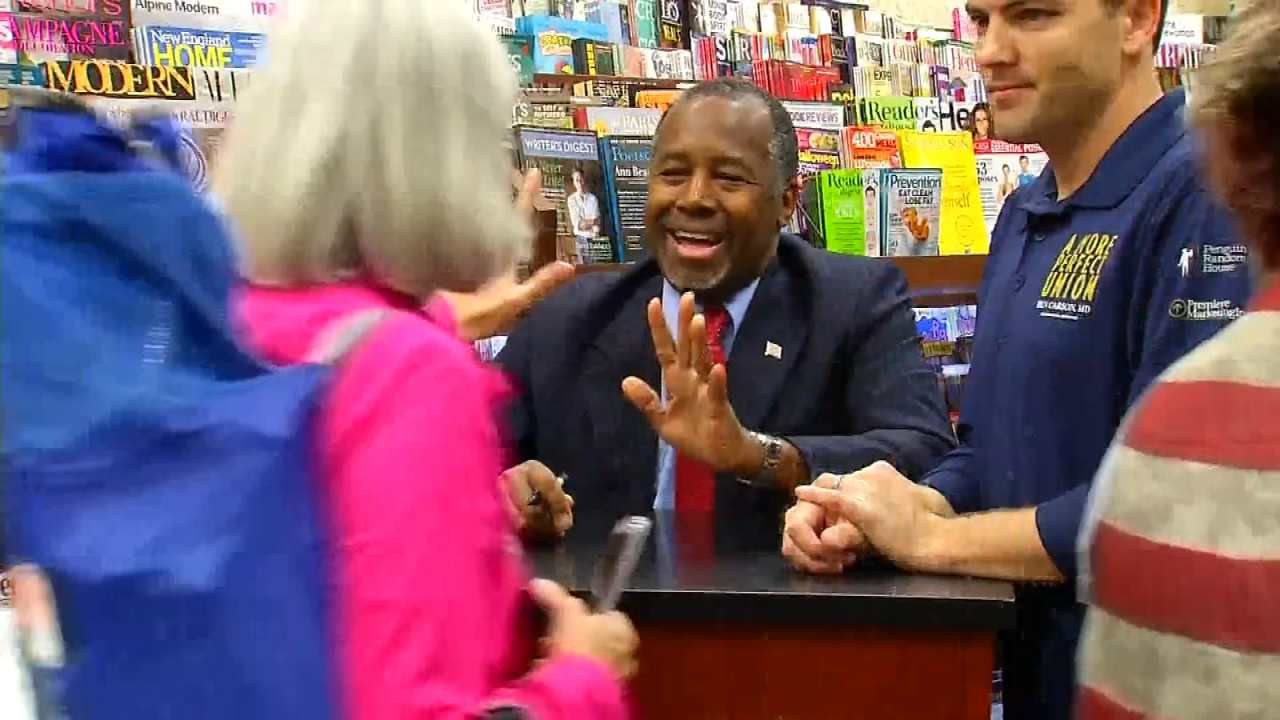 Presidential Hopeful Ben Carson Visits Tulsa