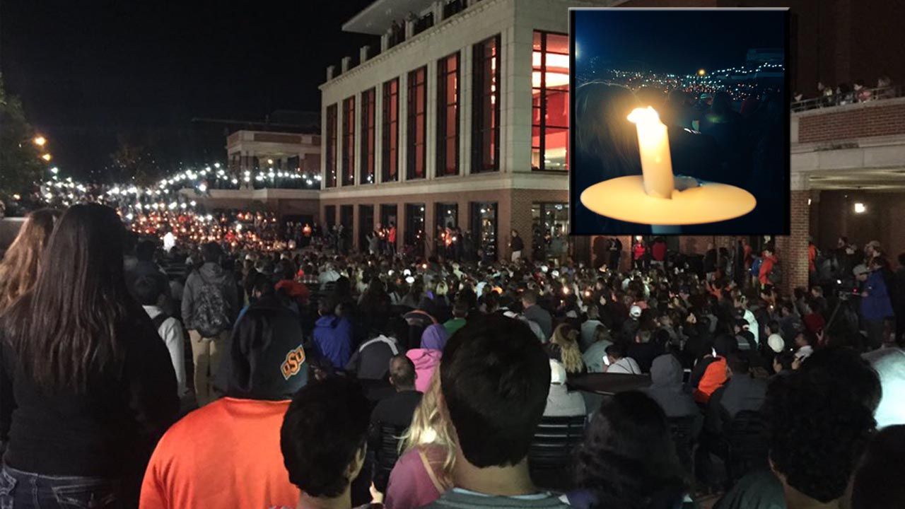 Hundreds Pack OSU Amphitheater To Cry, Pray For Parade Crash Victims