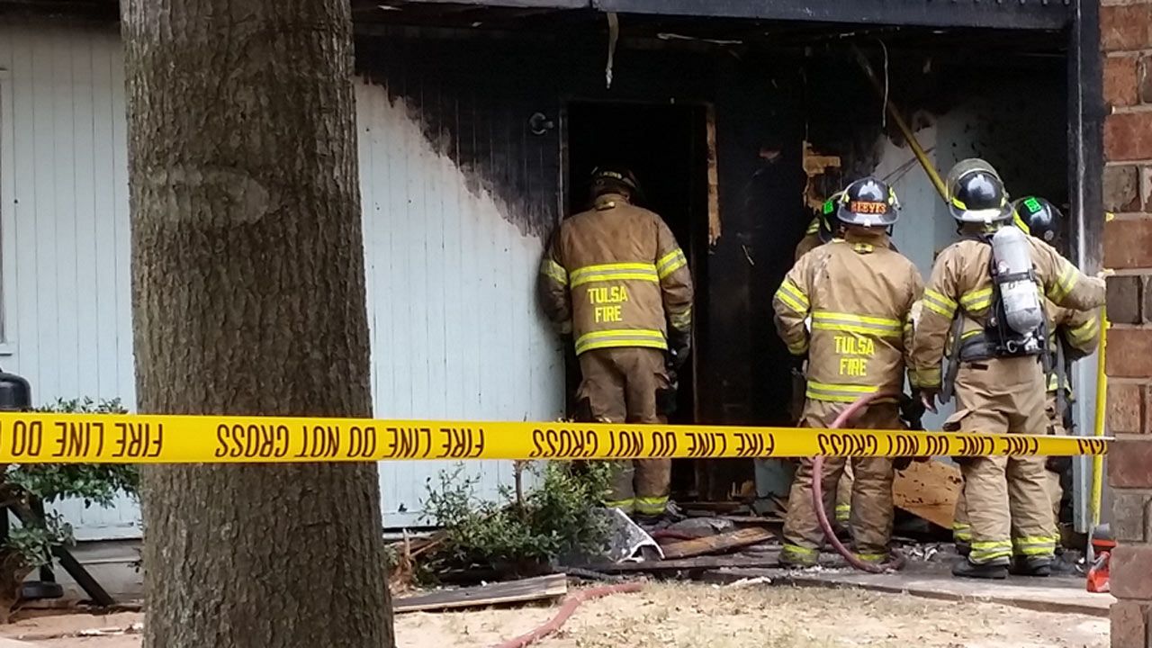 Tulsa Apartment Complex Damaged By Fire