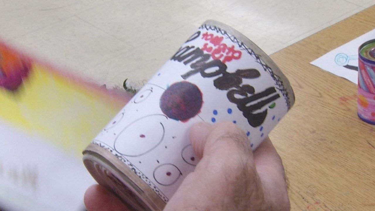 Broken Arrow Kids Learn Art With Soup Cans