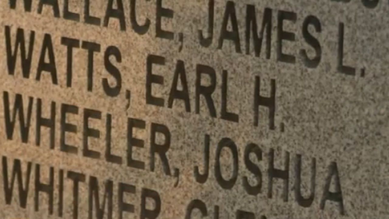 Family, Oklahoma Community Honor Master Sgt. Joshua Wheeler