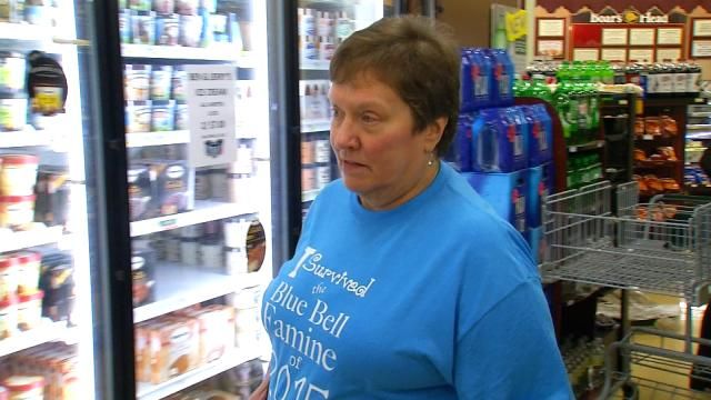 Tulsa Ice Cream Lover Very Happy Blue Bell Is Back