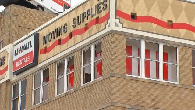 Cleanup Underway After Downtown Tulsa U-Haul Fire