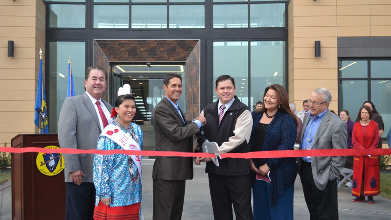Osage Nation Opens New Welcome Center In Pawhuska