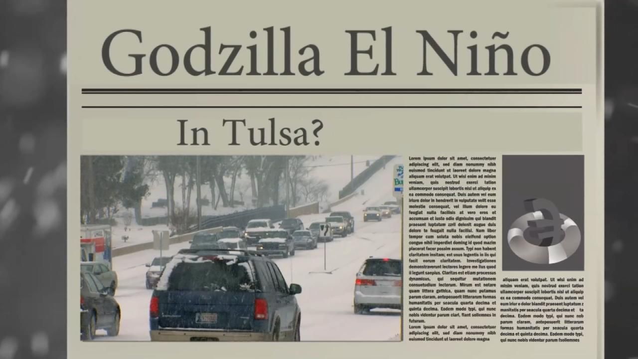 News On 6 WARN Team: What 'Godzilla El Nino' Means For Oklahoma