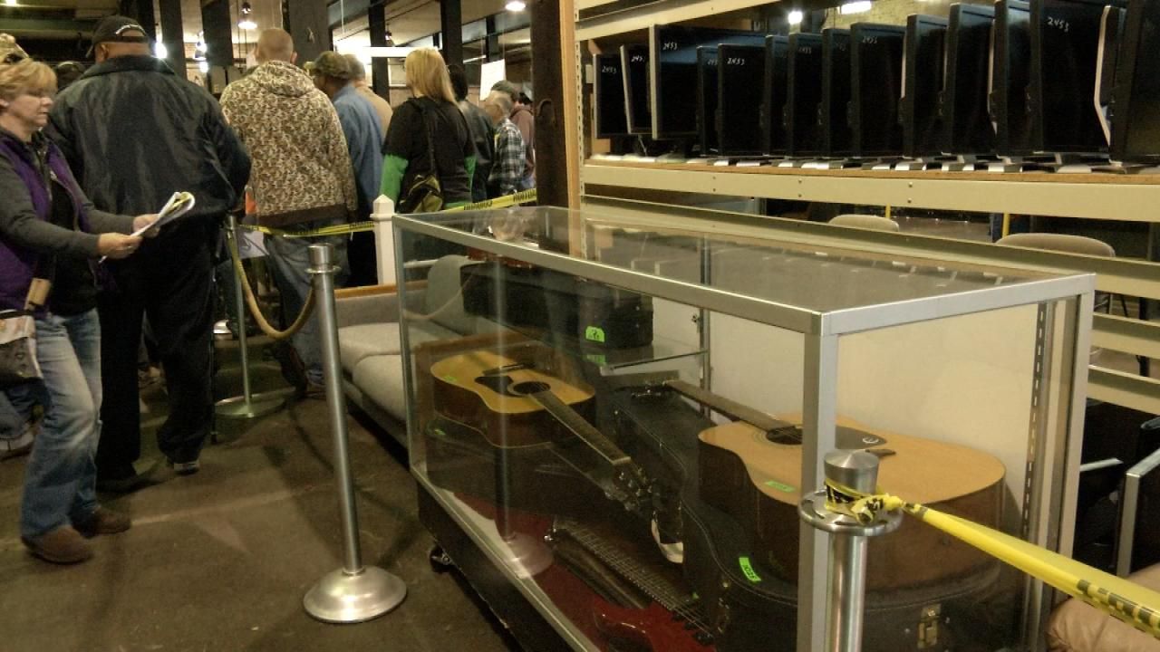 Bidders Take Home Storm Sirens, Bulldozers At Tulsa Surplus Auction