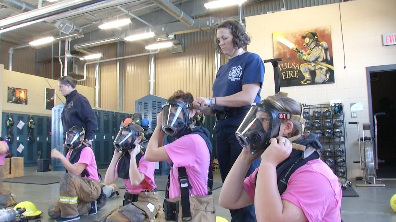 TFD Uses Camp To Encourage Girls To Pursue Firefighting