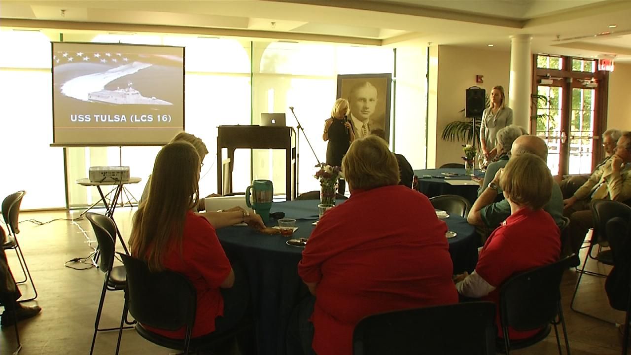 Excitement Grows For Navy Ship Named After Tulsa