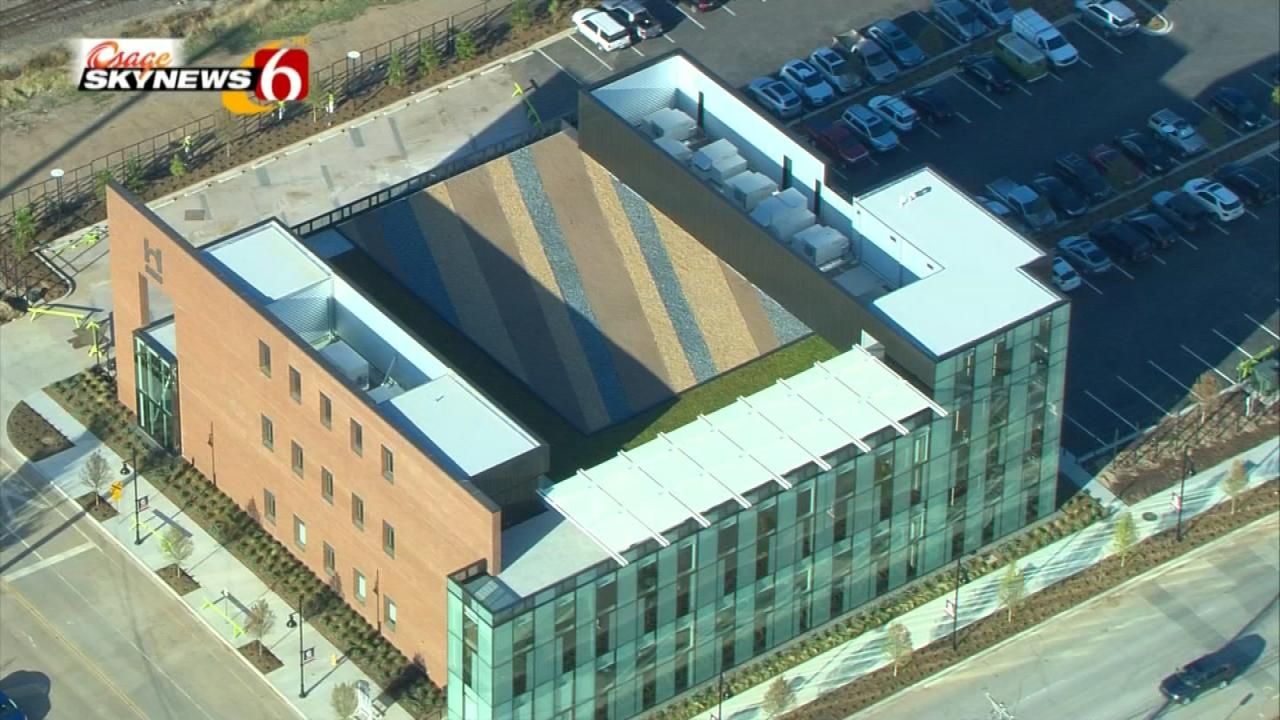 Osage SkyNews 6 HD: New Tulsa Building's Unique Roof