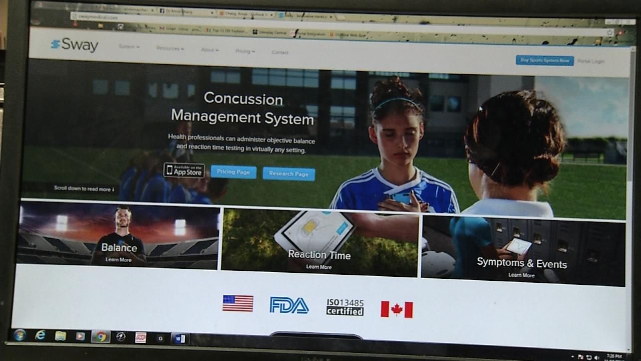 Tulsa Medical Company Says Tech Can Help Prevent Concussions