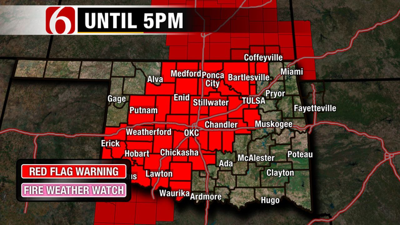 Alan Crone's Weather Blog: Red Flag Fire Alert