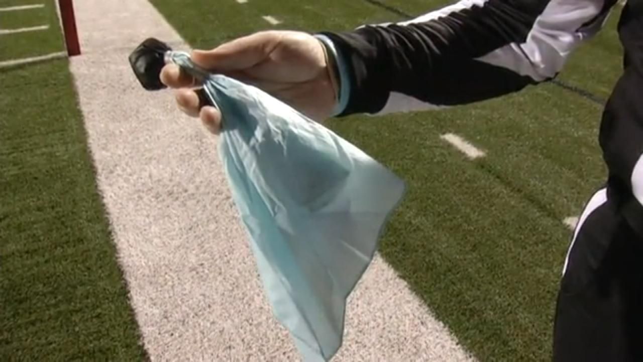Friday Night Lights, Blue Flags Help Oklahoma Referees Raise Cancer Awareness